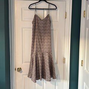 Urban outfitters satin maxi dress